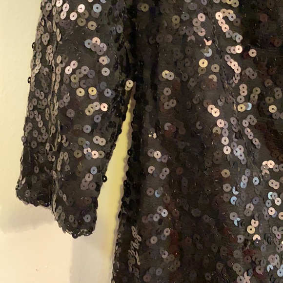 NWT Draped back short sequins party dress - Picture 2 of 5
